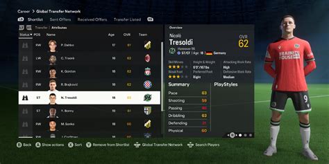 Evann Guessand Ea Fc Fifa Career Mode Rating Potential