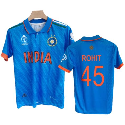 Rohit Sharma 2023-24 World cup Jersey - Cyberried Store