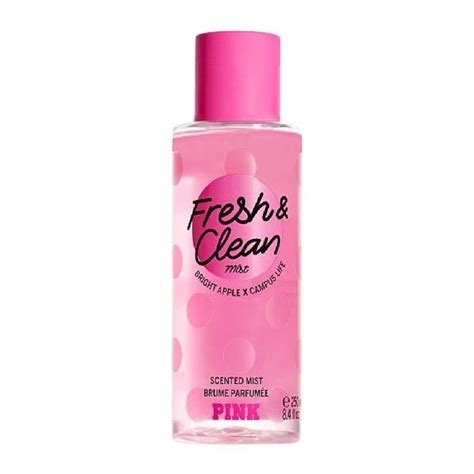 Authentic Victorias Secret Pink Fresh And Clean Fresh Vanilla Body Mist