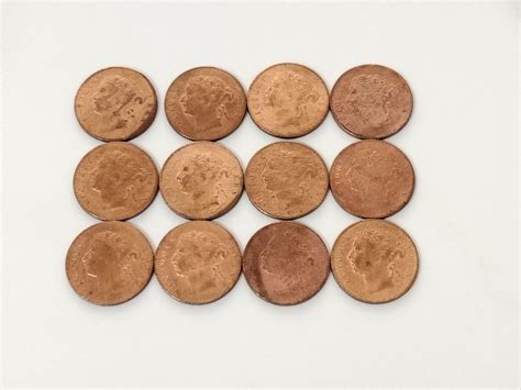 12x 1898 1 4 Cent Strait Settlement Coins Hobbies Toys