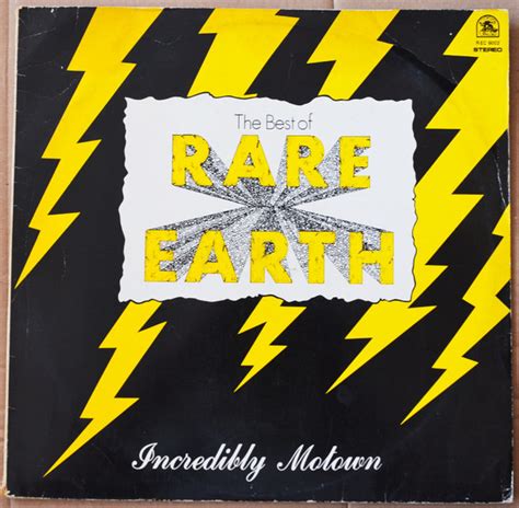 Rare Earth The Best Of Rare Earth Incredibly Motown 1975 Vinyl