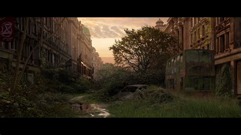 ArtStation - Post Apocalyptic London