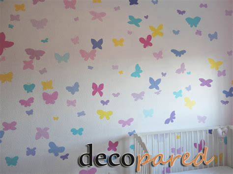 Decopared Mural Infantil Mariposas 150