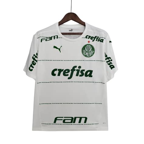 Camisa Palmeiras Reserva Branca 22 23 Full Patroc