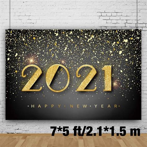 Buy 2021 New Years Decorations 2021 New Years Party Decorations 7x5ft