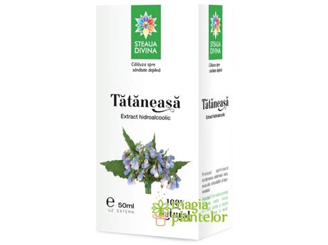 Tataneasa Tinctura 50 Ml Steaua Divina