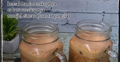 Resep Cappuccino Cincau Es Oleh Ibu Malka Cookpad