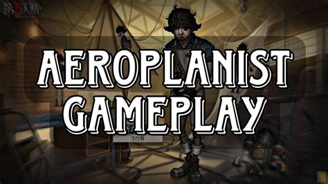 GAMEPLAY DO NOVO SOBREVIVENTE AEROPLANIST Identity V YouTube