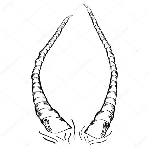 Deer Horns Drawing at GetDrawings | Free download