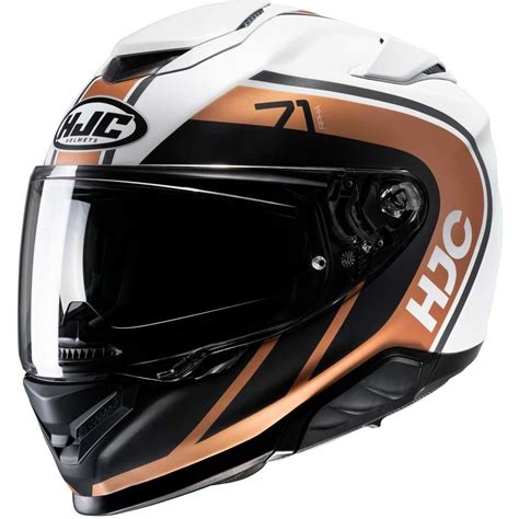 Casco Moto Integrale Hjc RPHA 71 MAPOS MC9SF Bianco Oro Opaco Vendita