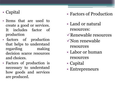 Basic Concepts Of Economics Ppt Free Download