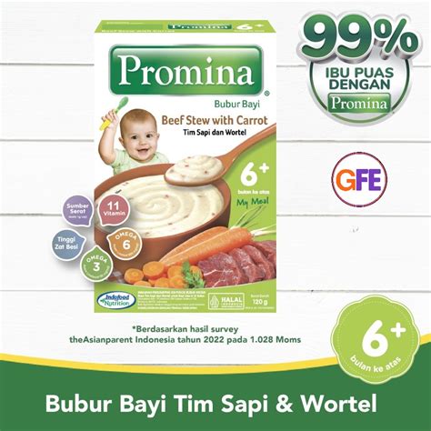 Jual Promina Bubur Bayi Bulan Bubur Mpasi Fortifikasi Instan Shopee