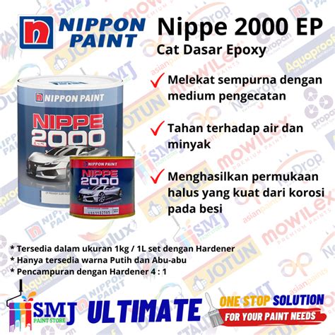 Jual Cat Dasar NIPPON PAINT Epoxy Surfacer Primer Duco NIPPE 2000 EP