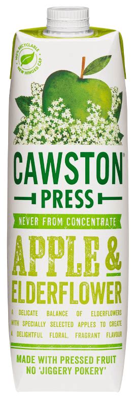 Cawston Press Apple Elderflower 6 X 1 Litre