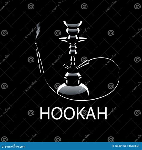 Vector Logo Hookah Stock Vector Illustration Of Exotic 126421290