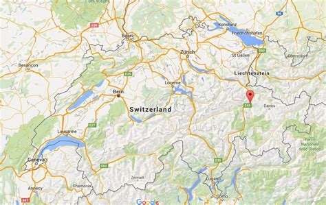 Where is Chur on map Switzerland