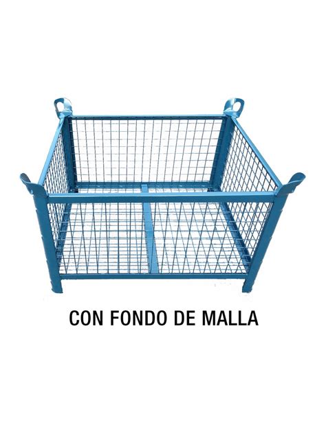 Contenedor De Malla Ve Ideal Para El Almacenaje