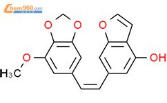 6 2 7 Methoxy 1 3 Benzodioxol 5 Yl Ethenyl 1 Benzofuran 4 Ol 832128