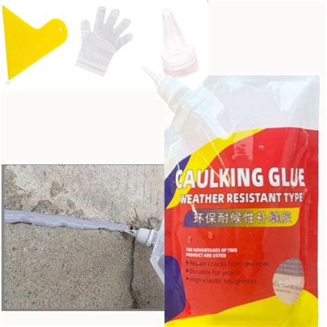 Slab Concrete Crack Sealant Caulking Glue For Concrete Insulating Sealant Concrete Sealer ...