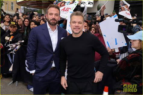 Best Friends Ben Affleck Matt Damon Pose Together At SXSW Premiere Of