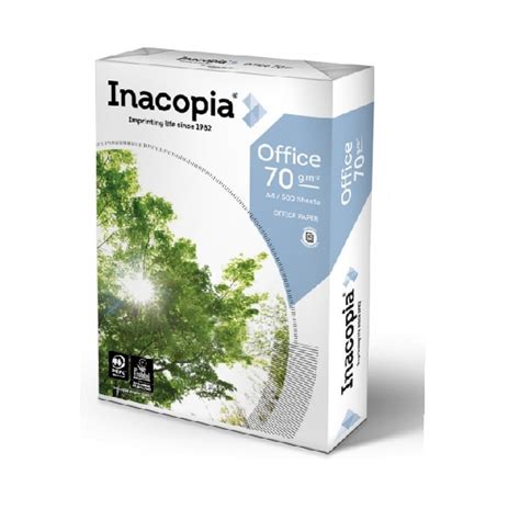 Inacopia Office A4 Paper 70gsm 5reams 2500 Papers Goodluck Africa