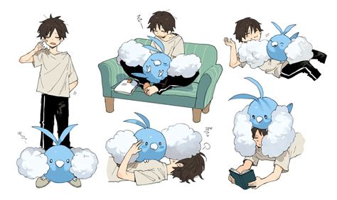 Swablu Pokemon Drawn By Newo Shinra P Danbooru