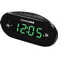 Amazon HANNLOMAX HX 123CR Alarm Clock Radio PLL AM FM Radio 1 2