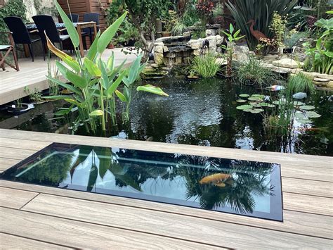 Above Ground Koi Pond Design