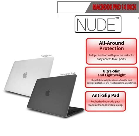 Promo Nude Case Macbook Pro Inch Matte Hardshell Diskon Di