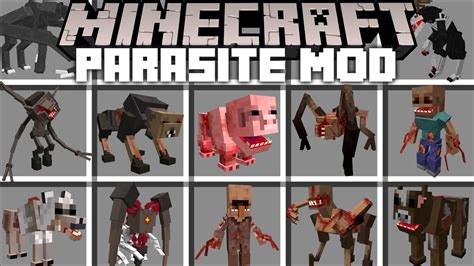 Minecraft Extreme Parasite Mod Don T Get Mutated By The Parasite King