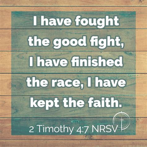 2 Timothy 47 Nrsv Northminster Church