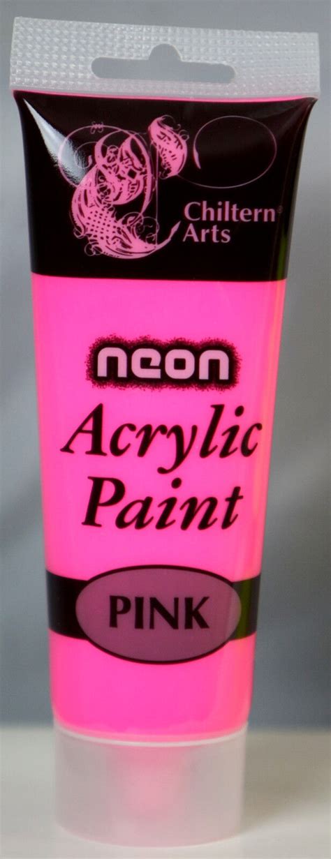 Chiltern Neon Acrylic Paint 120ml 6 Tubes 1177 For Sale Online Ebay