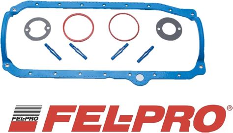 Amazon Fel Pro Piece Oil Pan Gasket Chevy Sb