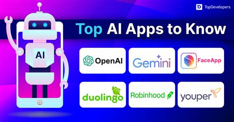 The Ultimate List of Best AI Apps - TopDevelopers.co