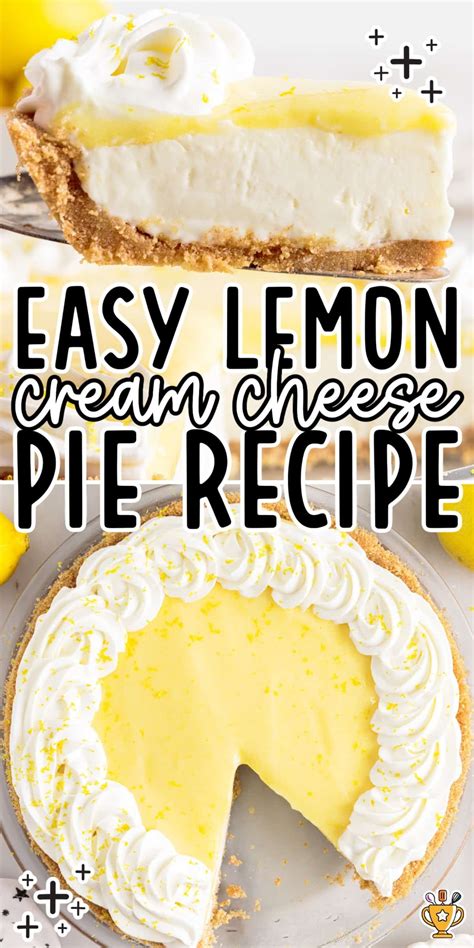 Lemon Cream Cheese Pie No Bake The Best Blog Recipes