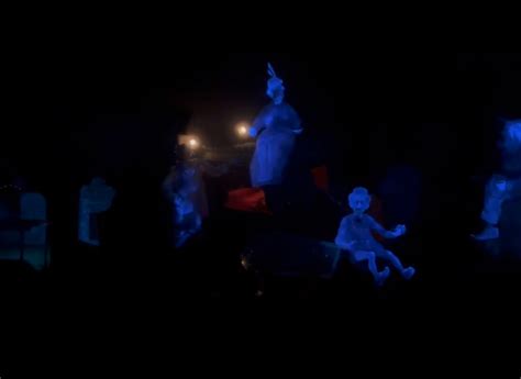 VIDEO: Red Lighting Effect Added to Graveyard Hearse in The Haunted ...