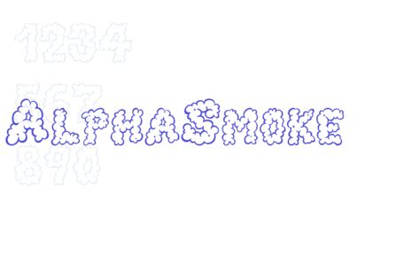Alphasmoke Font Free Download Now