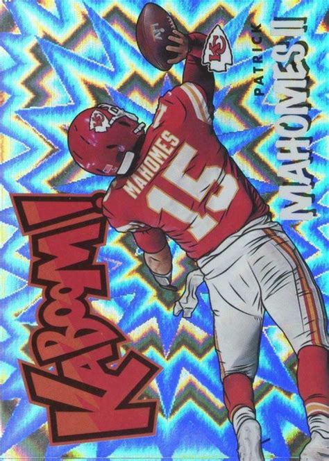 Patrick Mahomes II 2021 Absolute K29 Kaboom Price Guide Sports Card