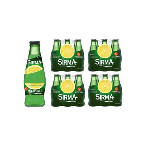 Sırma C Plus Maden Suyu Limon Aromalı 200 ml 24 Adet