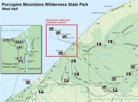 Most Backcountry Cabins And Campsites Reopened At Porcupine Mountains