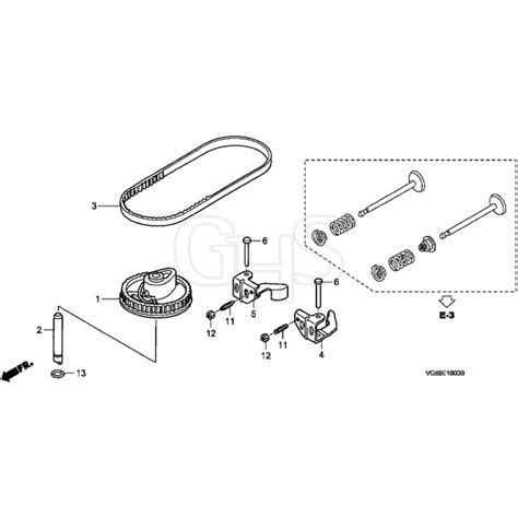 Honda Hrb C Qxe A Mzcf Camshaft Pulley Diagram Ghs