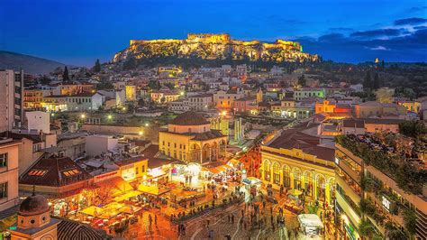 Acropolis At Night Hd