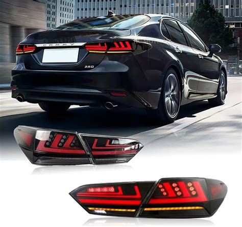 Amazon HCmotion LED Tail Lights Compatible For Toyota Camry 2018