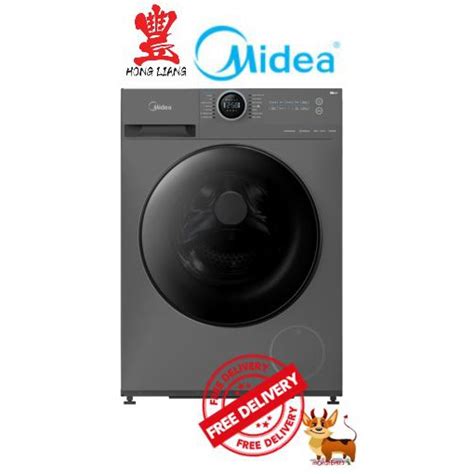 Midea Washer Dryer Combo Mf200d85b 4 Ticks 856kg Free 12 Fanfree