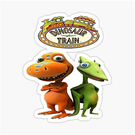 Dinosaur Train Sticker For Sale By Par Kids Redbubble