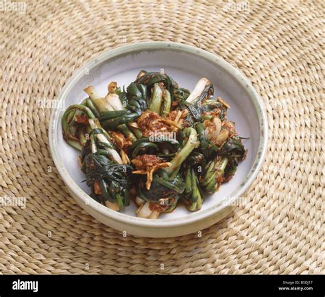 Korean Food Kimchi Stock Photo - Alamy