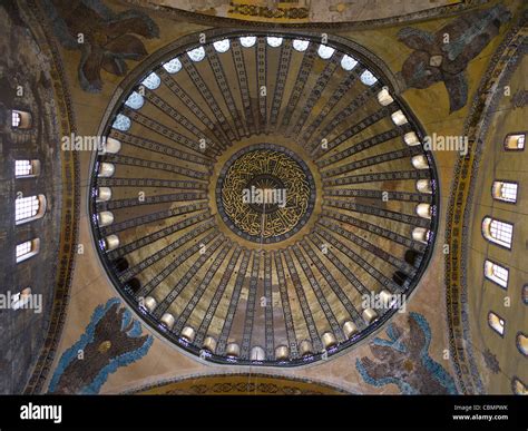 Dome of Hagia Sophia Interior ISTANBUL Stock Photo - Alamy