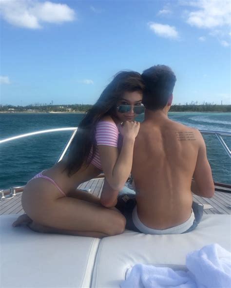 Hailee Steinfeld On A Boat In A Pink Bikini Of The Day DrunkenStepFather