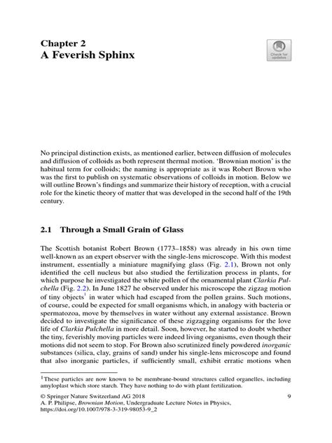 2_BROWNIAN MOTION | PDF | Brownian Motion | Gases 