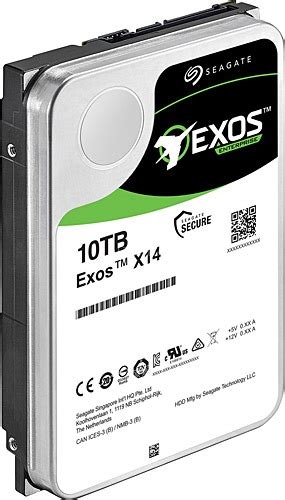 Seagate 3 5 10 TB Exos ST10000NM0478 7200 RPM SATA 3 0 Hard Disk